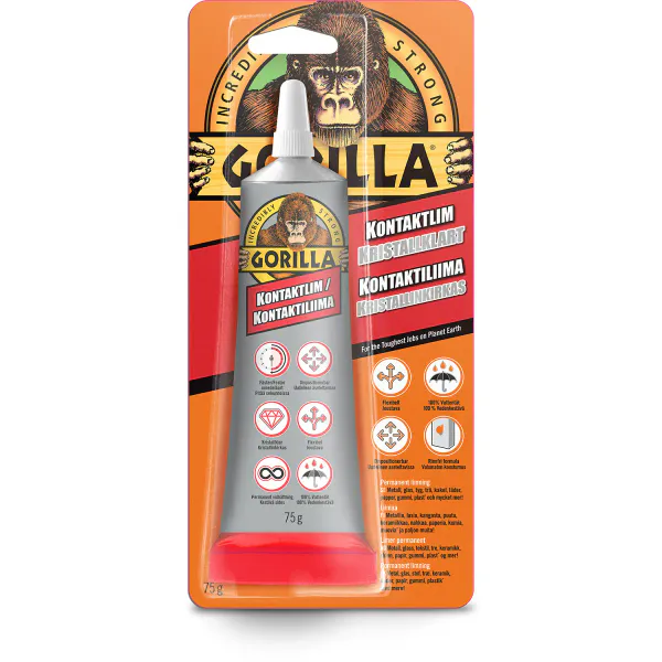 Hovedbilde Gorilla Kontaktlim 75 gram